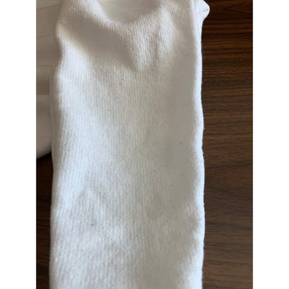 White Sweatshirt Pink Mini Heart Design Size XS Toddler Preowned - Picture 11 of 11